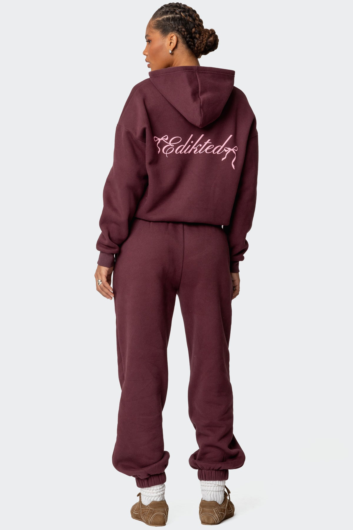 Sasha Bow Detail Hoodie-Milans Time