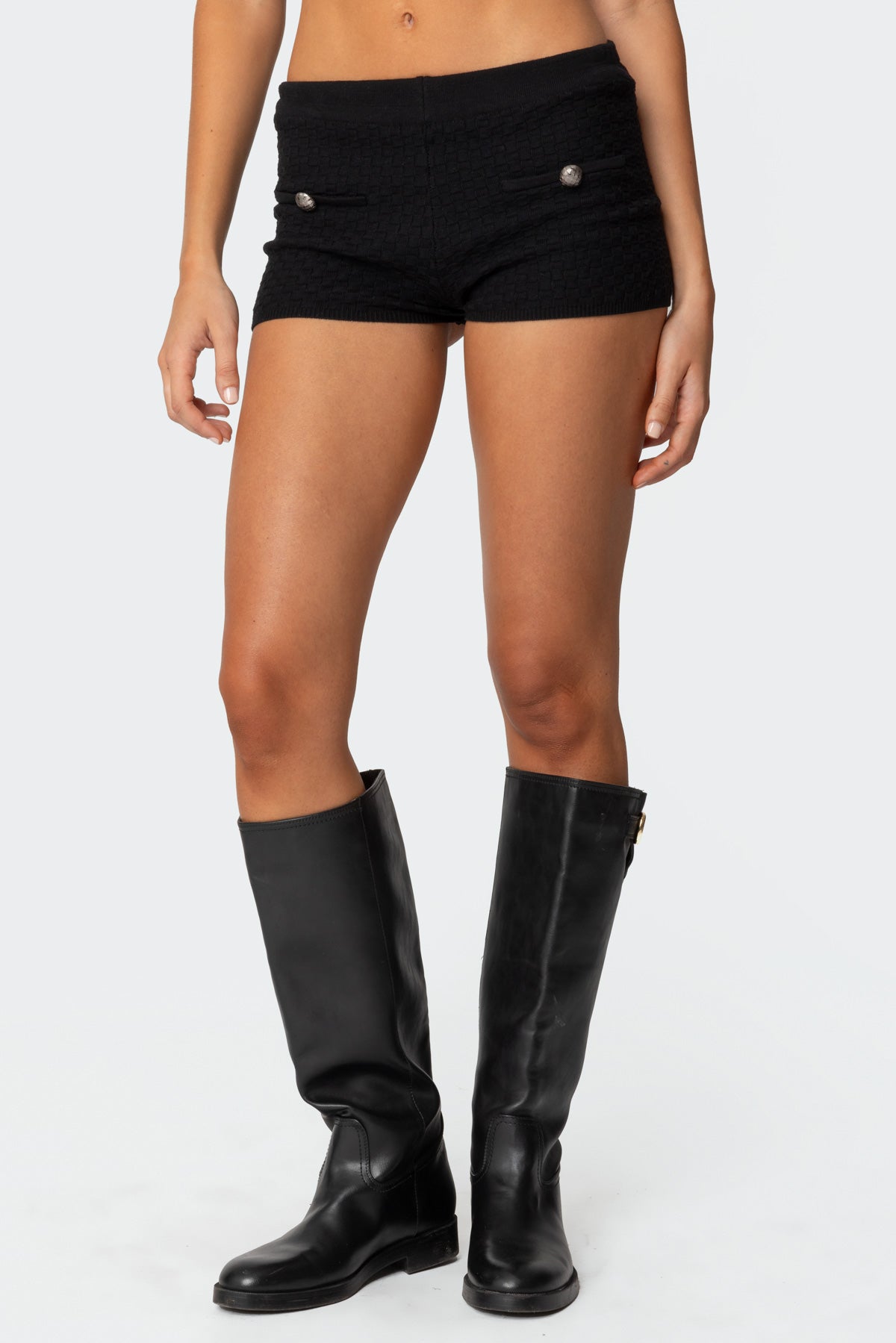 Amalie Knit Shorts-Milans Time