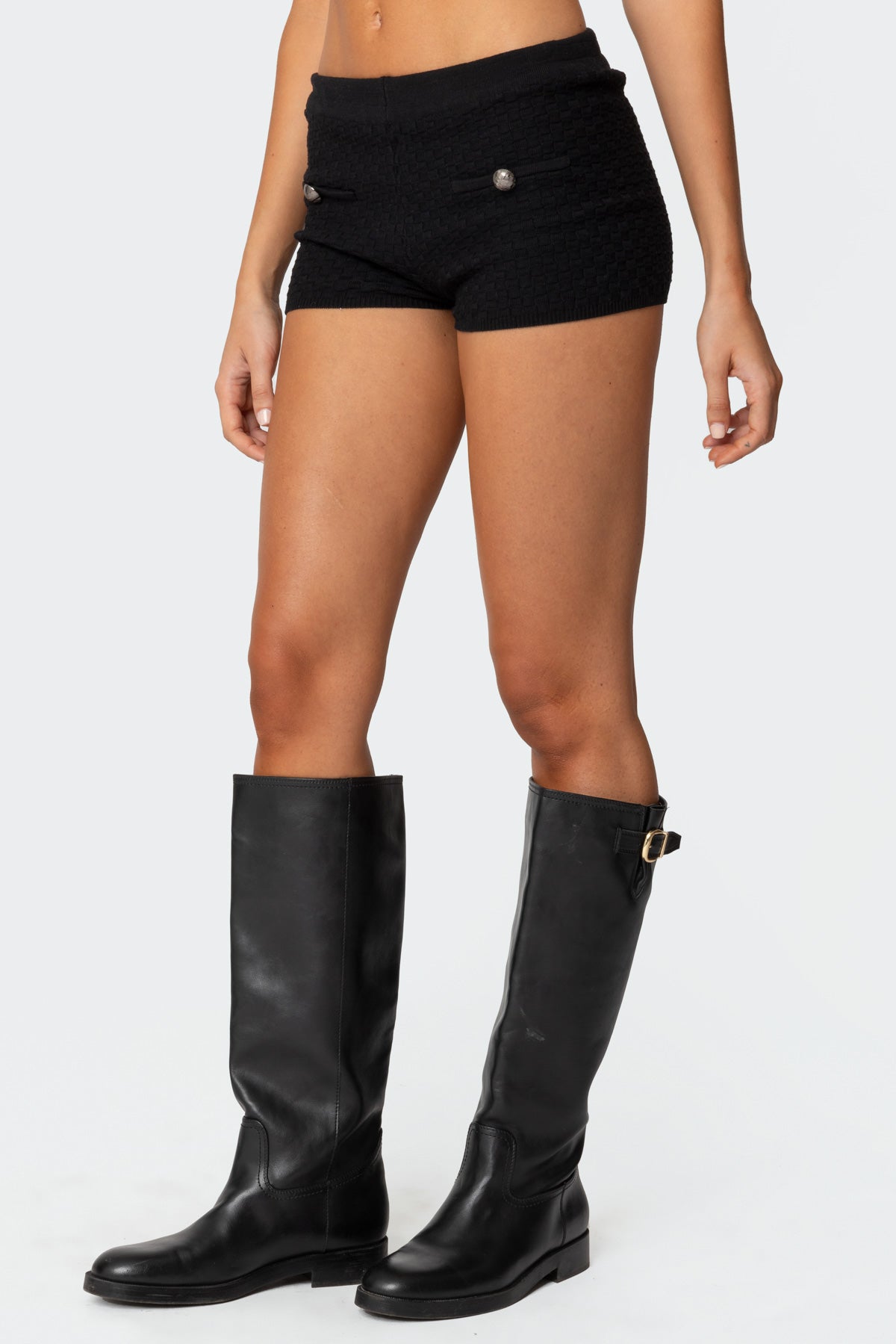 Amalie Knit Shorts-Milans Time