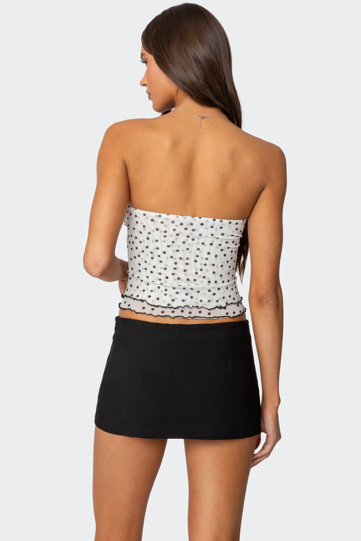Laurie Polka Dot Tube Top-Milans Time