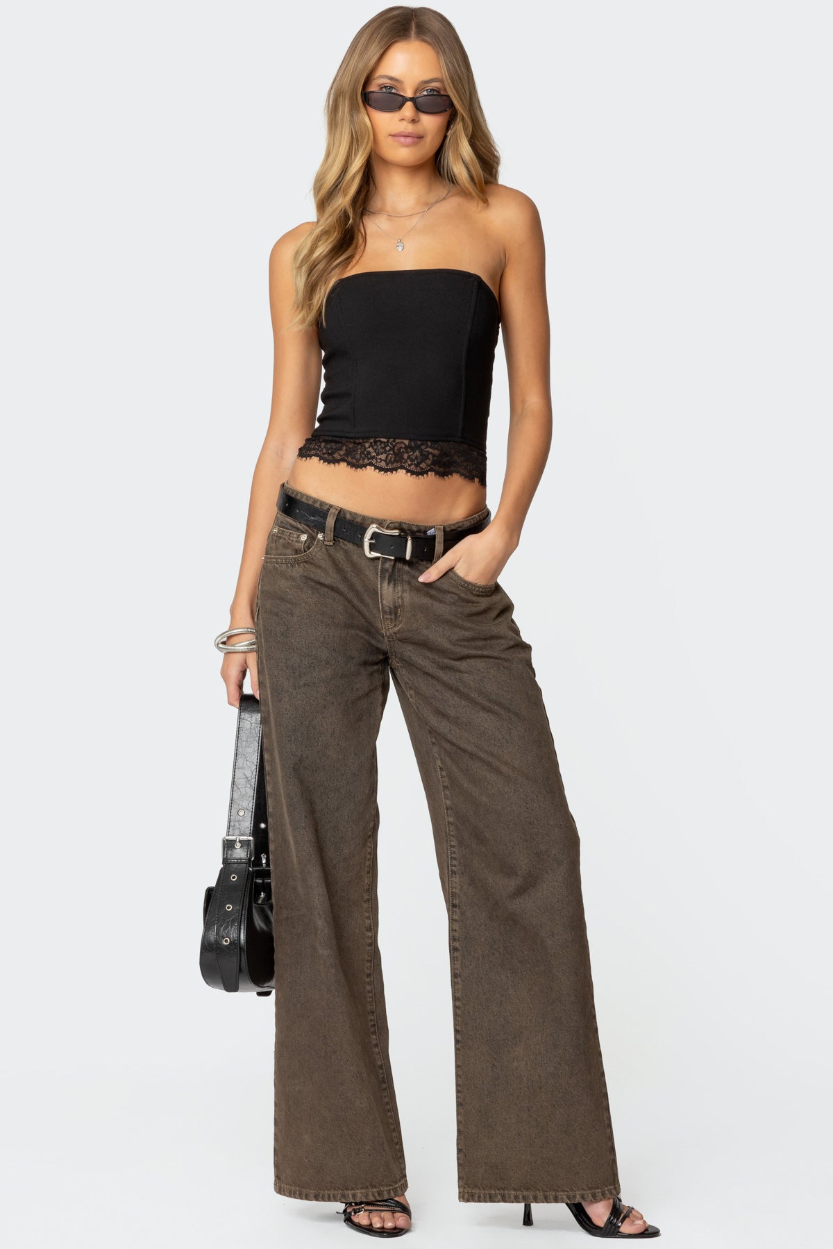 Elaina lacey strapless corset-Milans Time