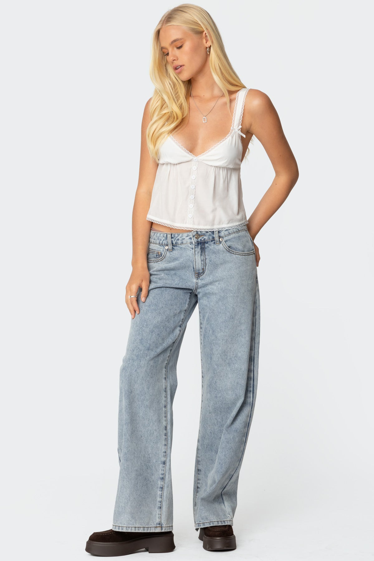 Andea Babydoll Tank Top-Milans Time