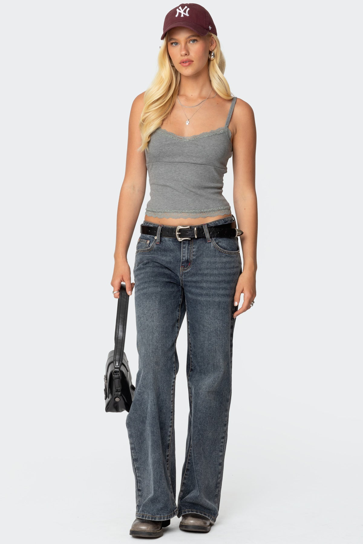 Mireille Lacey Tank Top-Milans Time