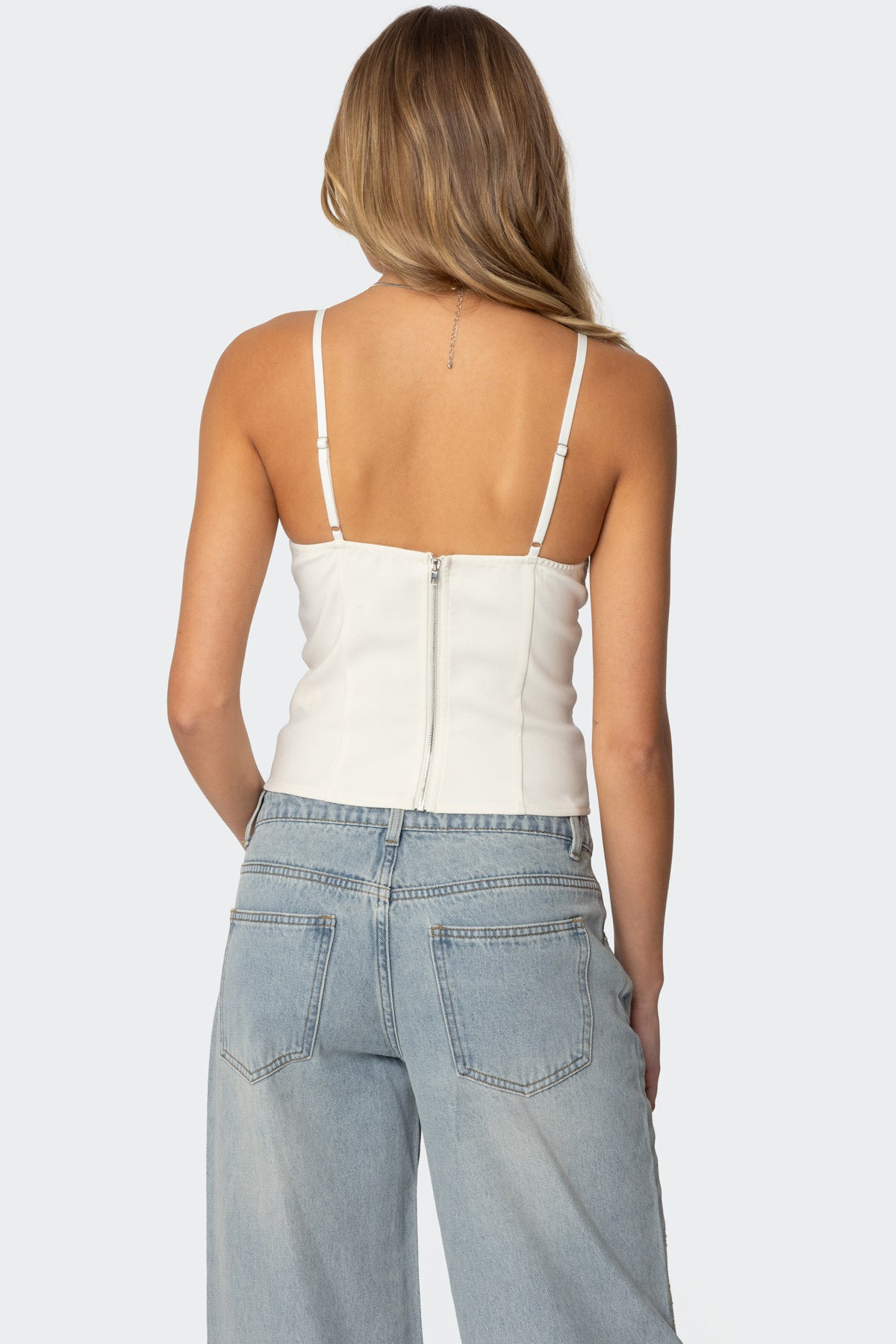 Liana Cut Out Tank Top-Milans Time