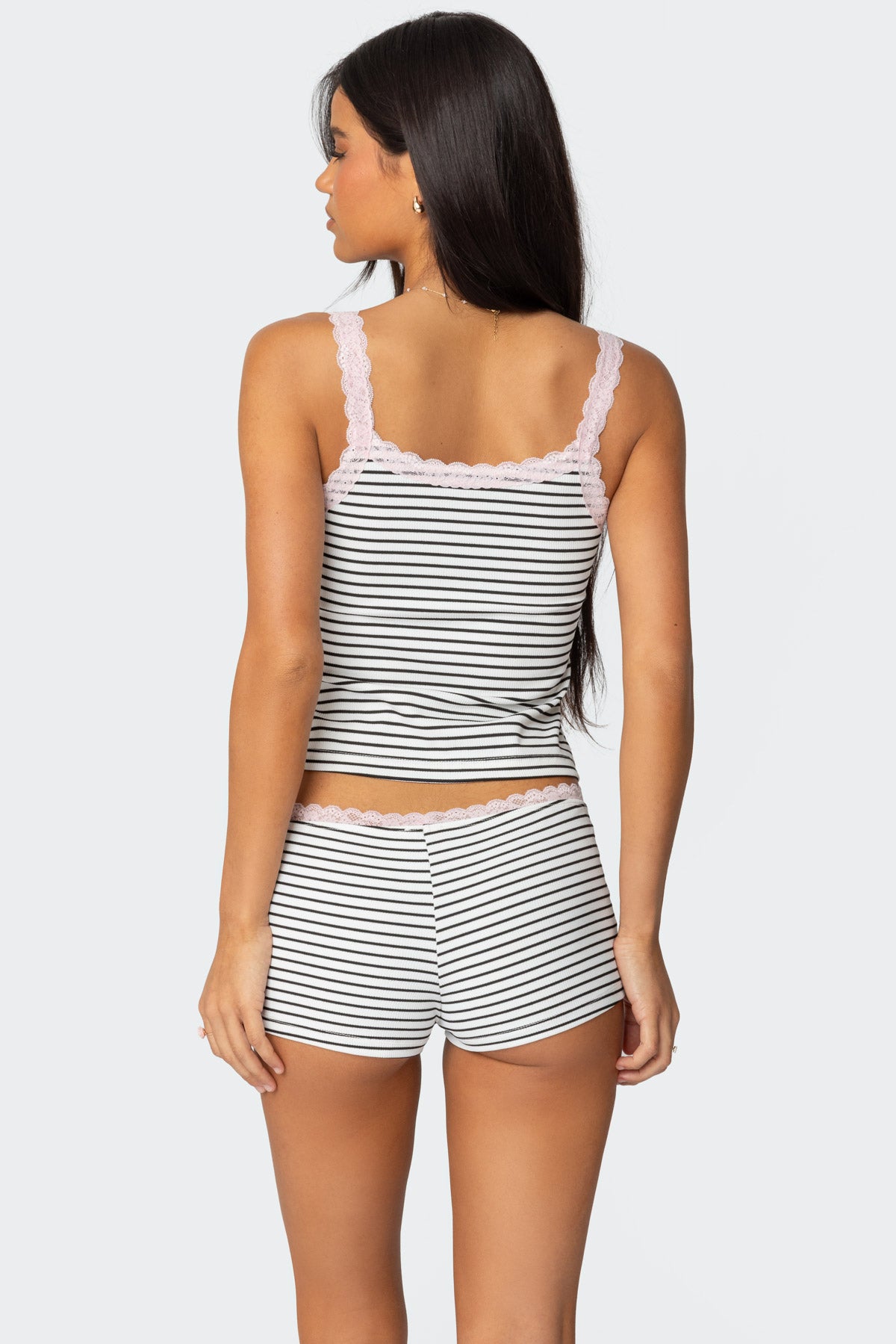 Sofi Striped Ribbed Tank Top-Milans Time