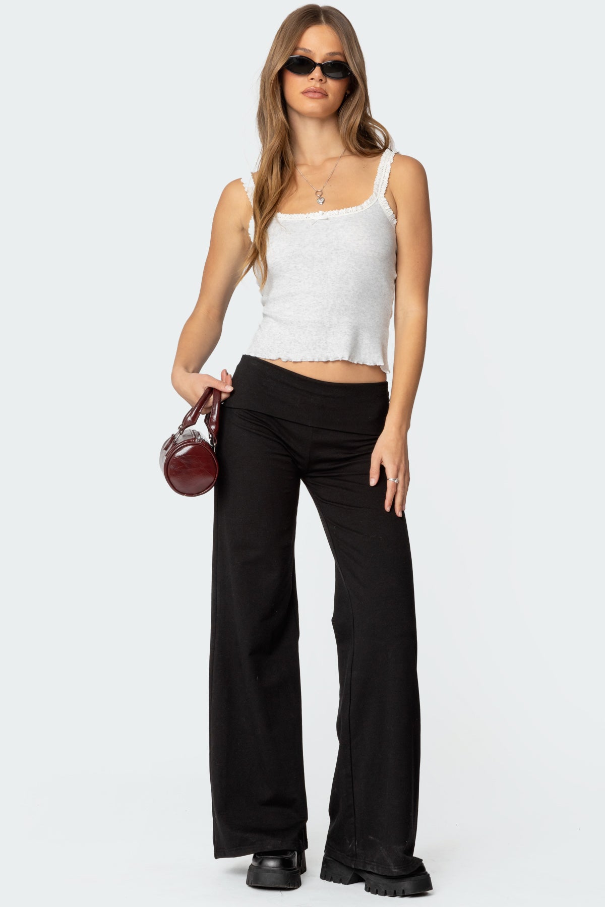 Teagan Ribbed Tank Top-Milans Time