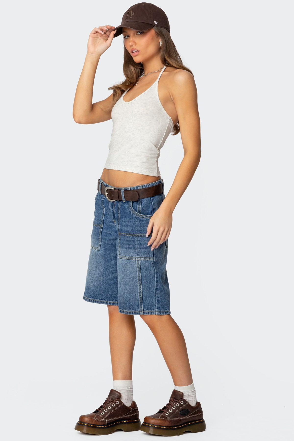 Maybell Halter Top-Milans Time