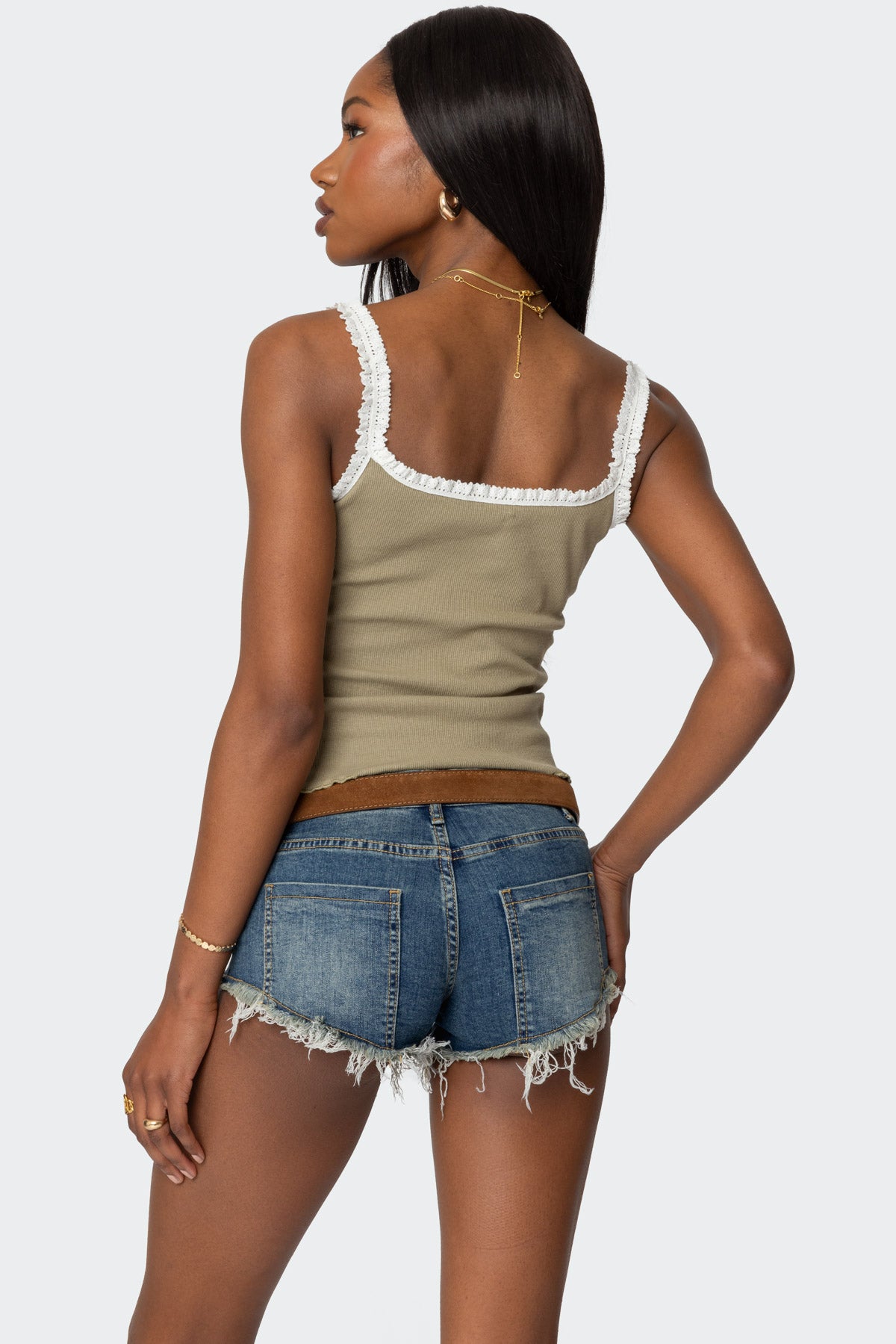 Teagan Ribbed Tank Top-Milans Time