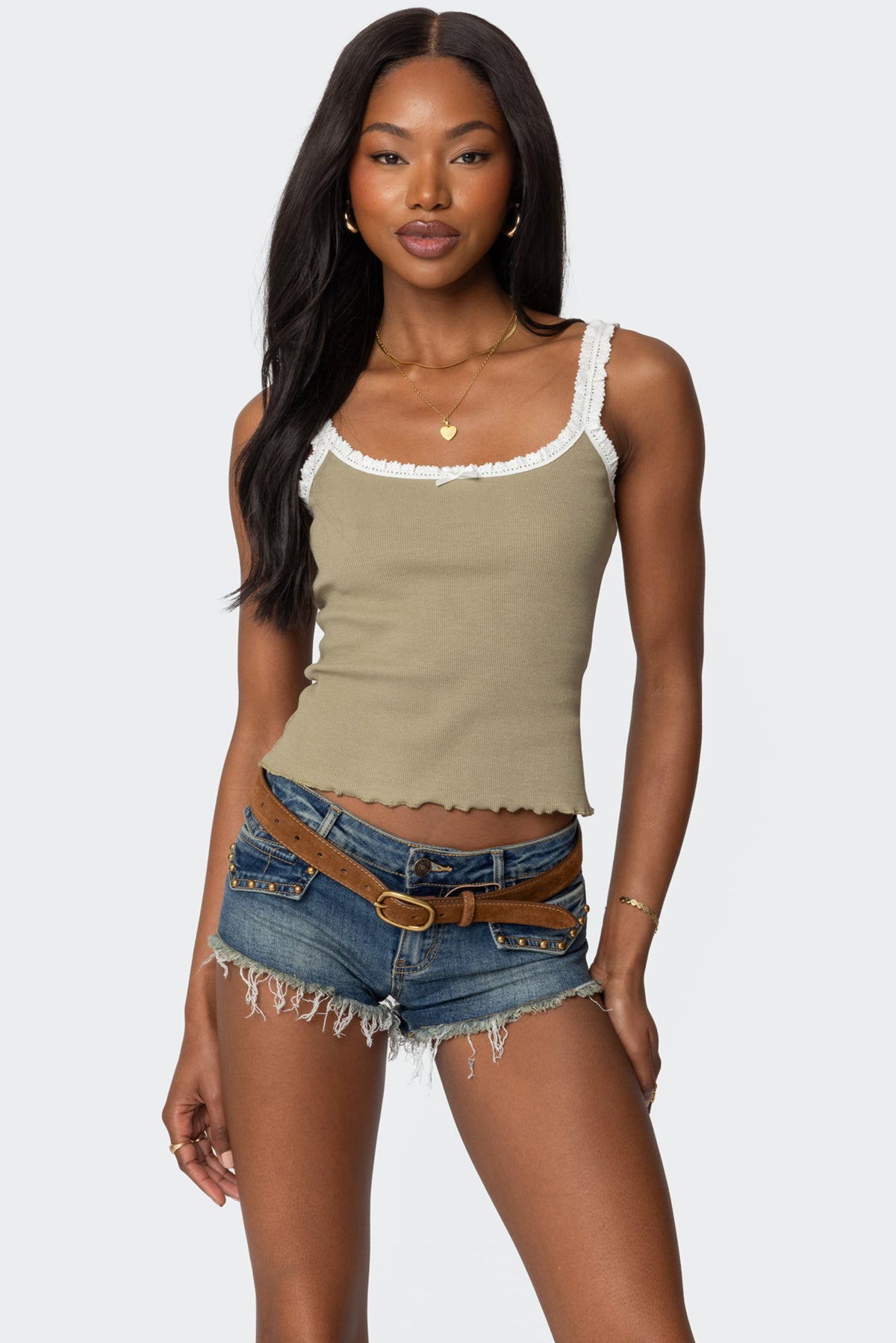 Teagan Ribbed Tank Top-Milans Time