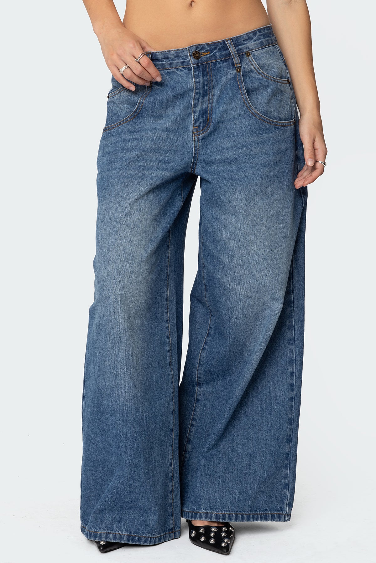 Jayden Low Rise Baggy Jeans-Milans Time