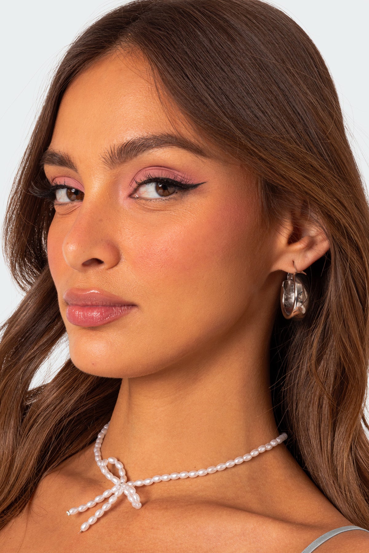 Lux Wide Hoop Earrings-Milans Time