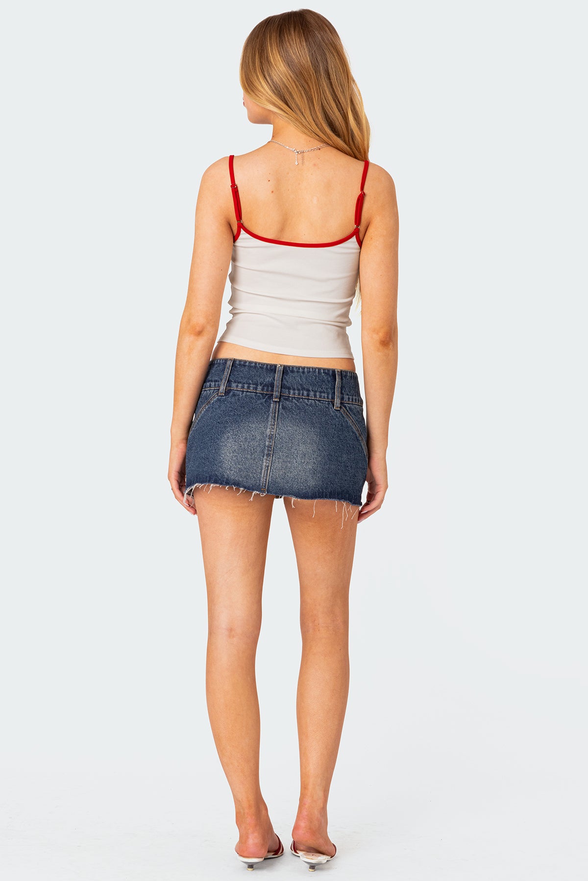 Kate Denim Micro Skort-Milans Time