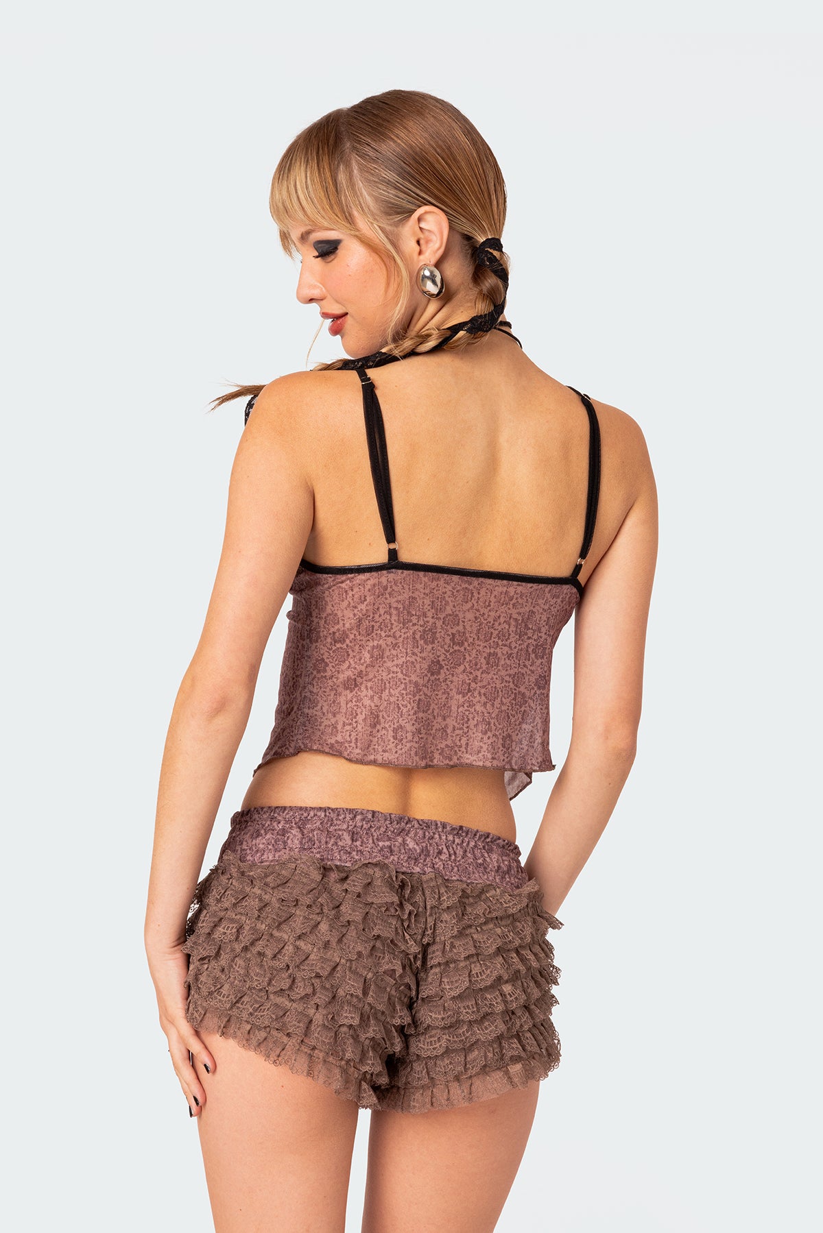 Janis Floral Ruffled Tank Top-Milans Time