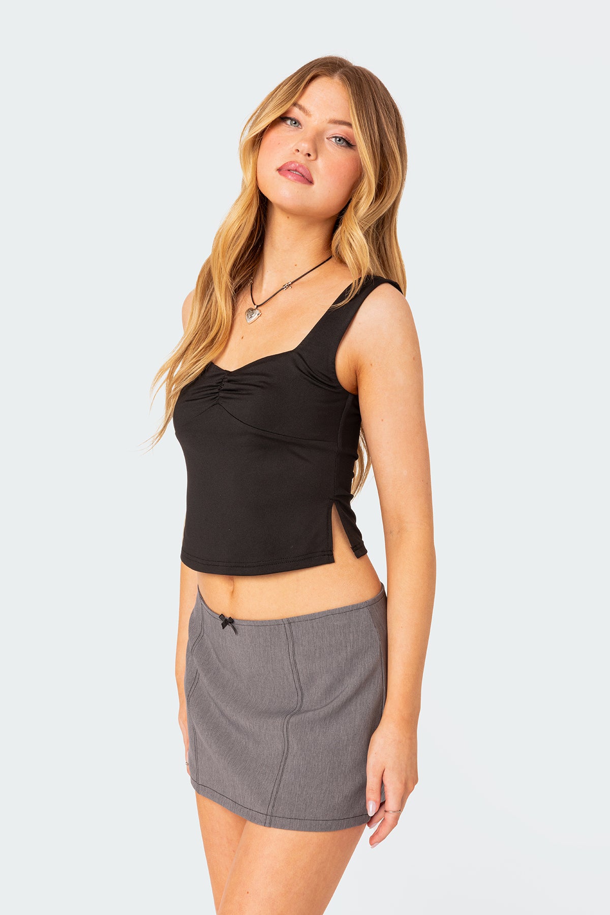 Marigold Side Slit Top-Milans Time