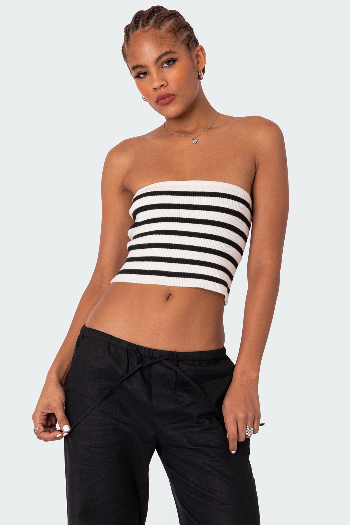 Lexi Ribbed Tube Top-Milans Time