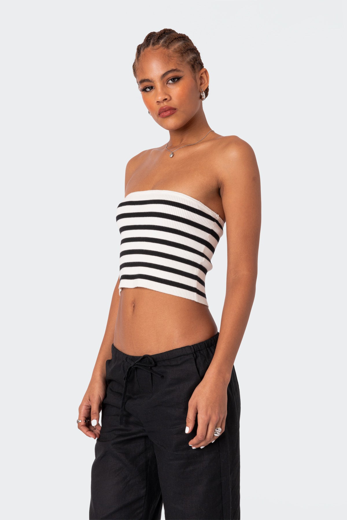 Lexi Ribbed Tube Top-Milans Time