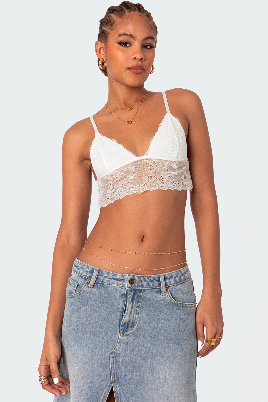 Greta Lace Bra Top-Milans Time