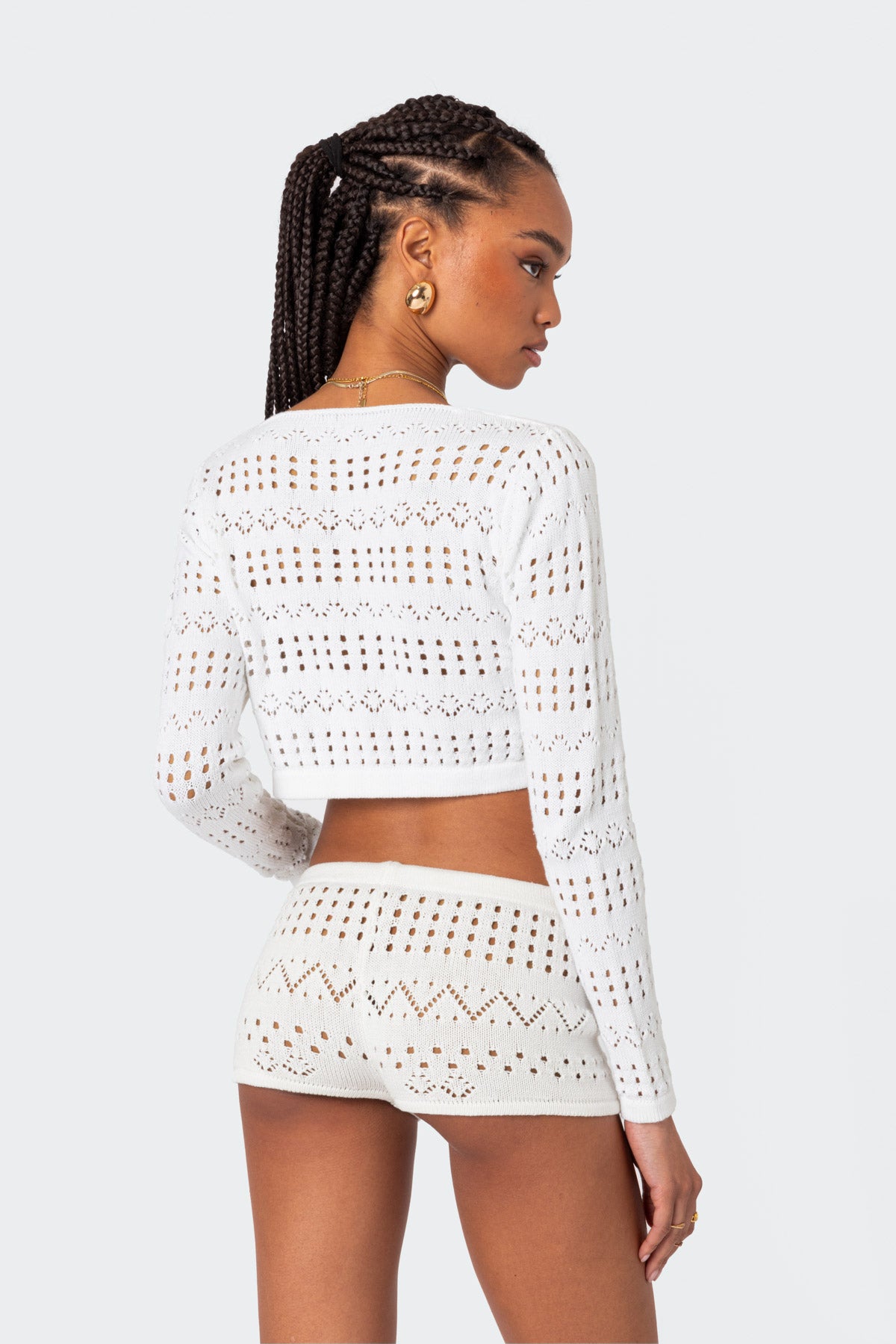 Betsy Tie Front Knit Top-Milans Time