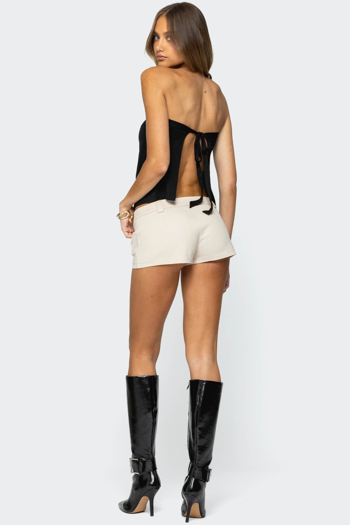 Vera Keyhole Backless Top-Milans Time