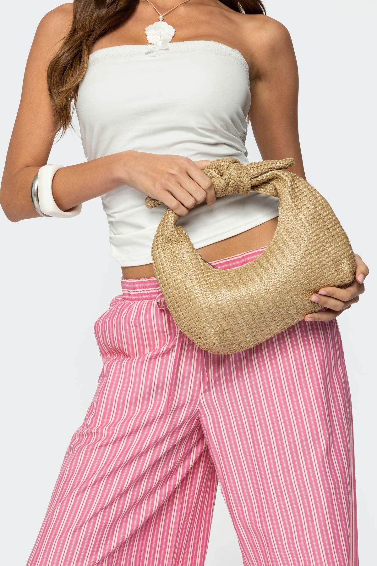 High Tide Mini Straw Bag-Milans Time