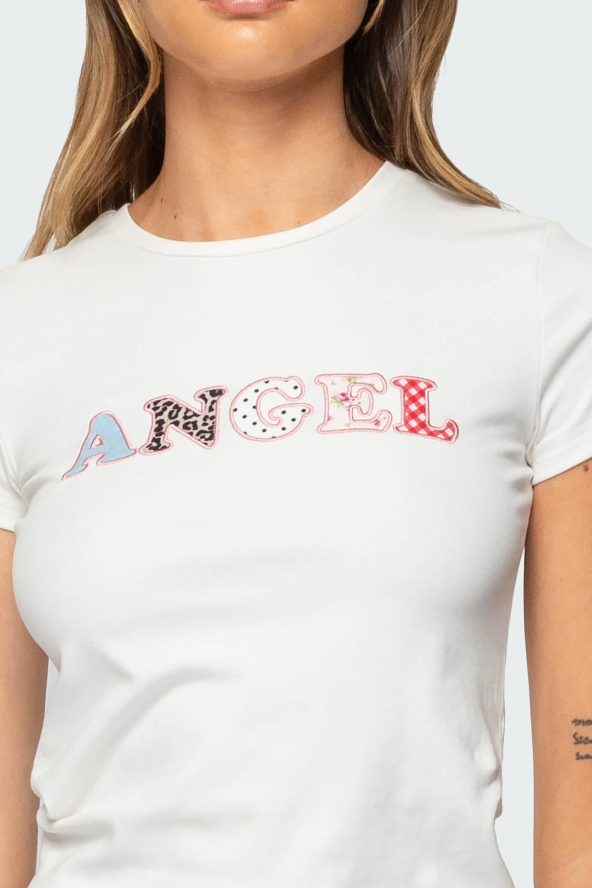 Angel Patch T Shirt-Milans Time