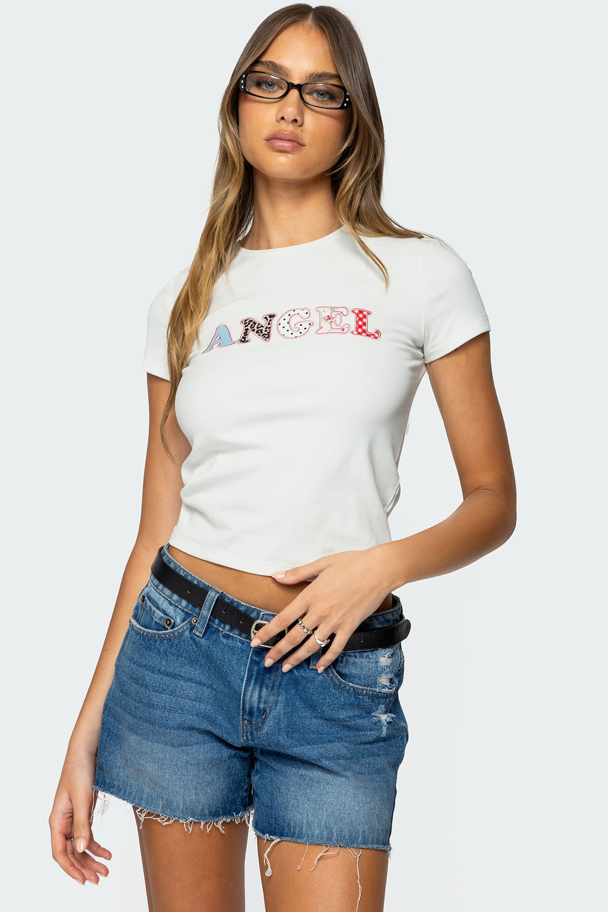 Angel Patch T Shirt-Milans Time