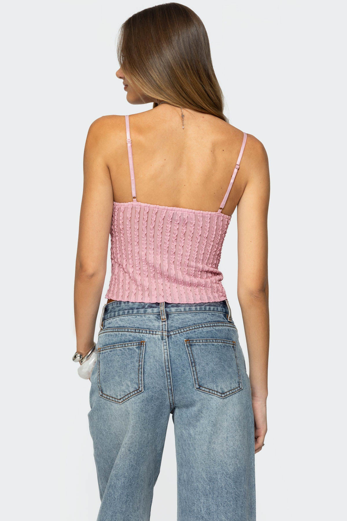 Aryah Ruffled Tank Top-Milans Time