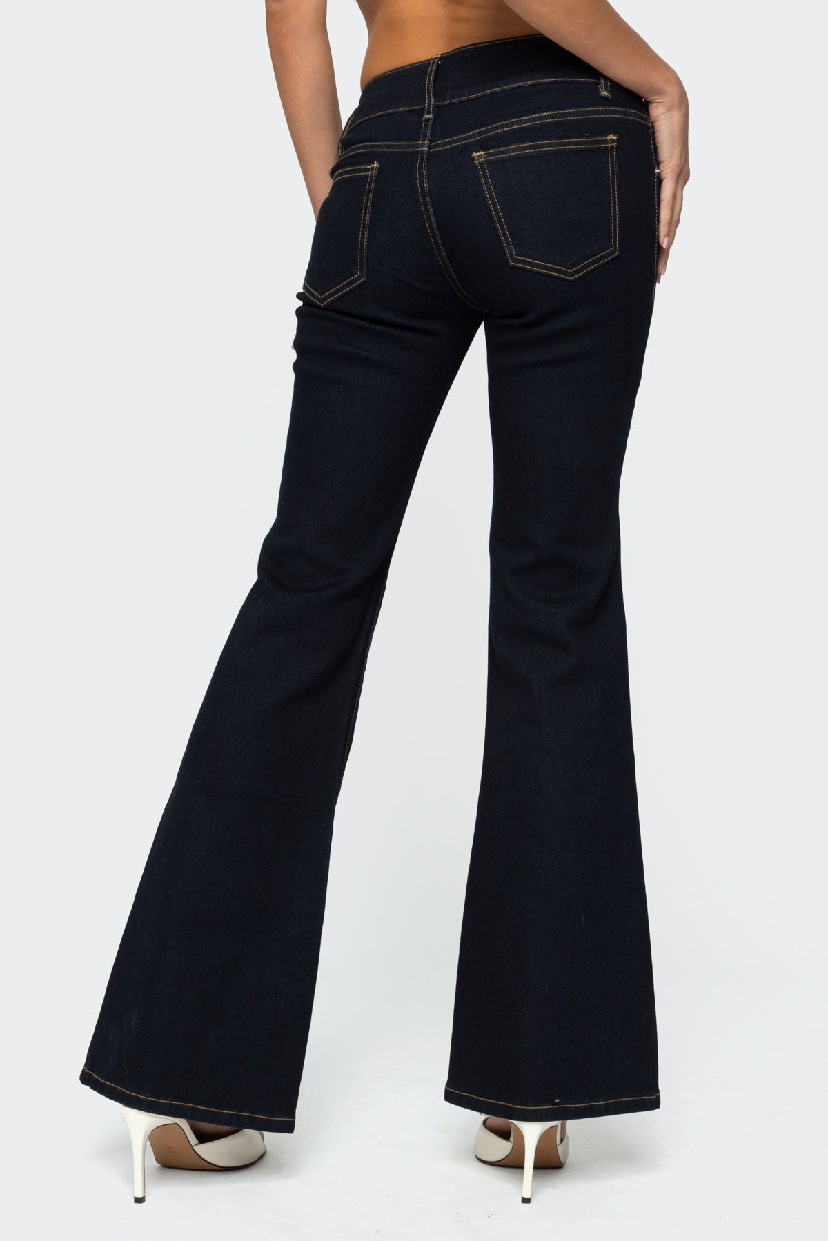 Tilda Low Rise Flared Jeans-Milans Time