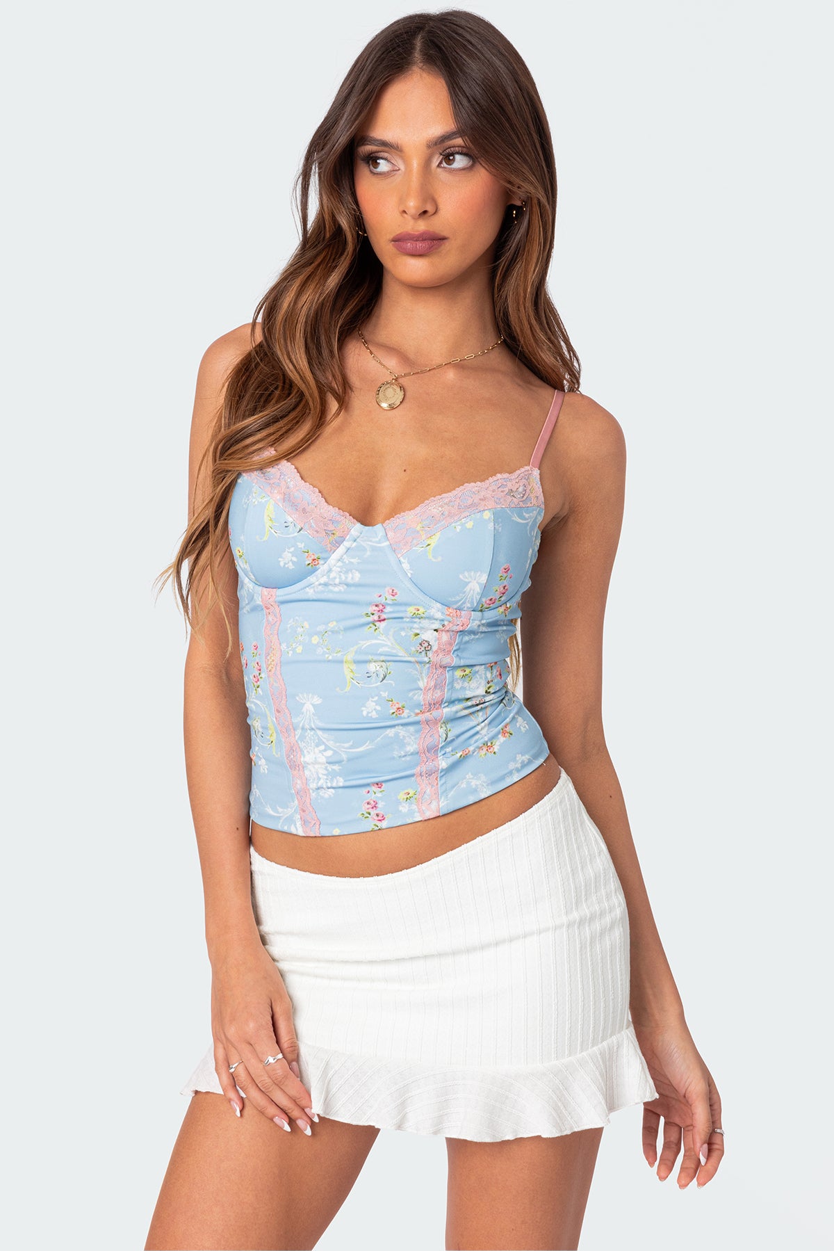 Talulla Cupped Lace Up Corset-Milans Time