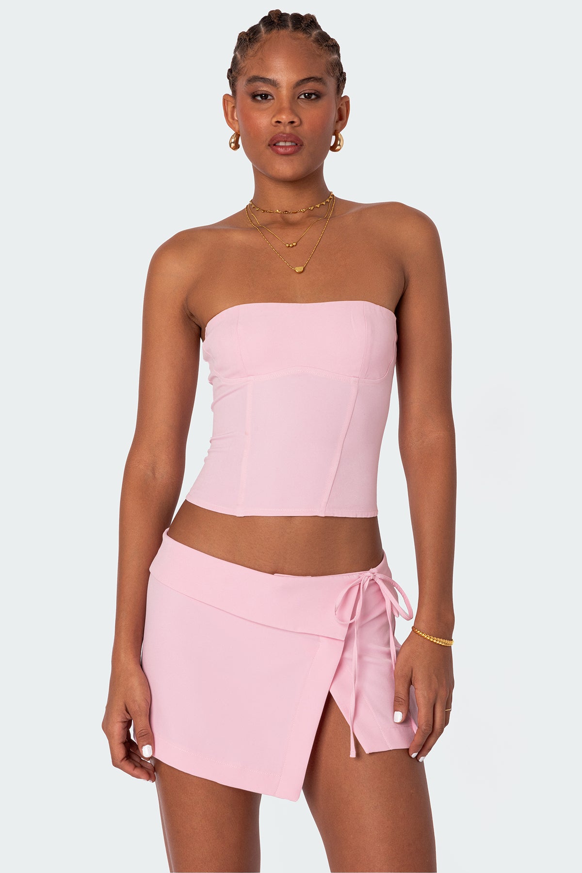 Selena Lace Up Corset-Milans Time