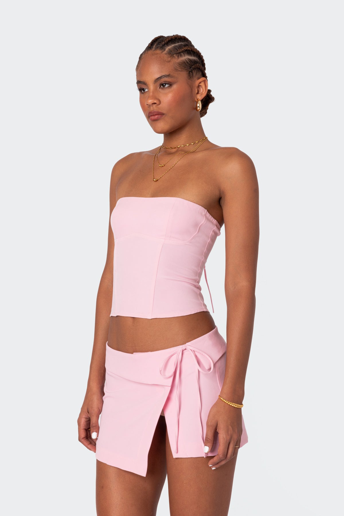 Selena Lace Up Corset-Milans Time