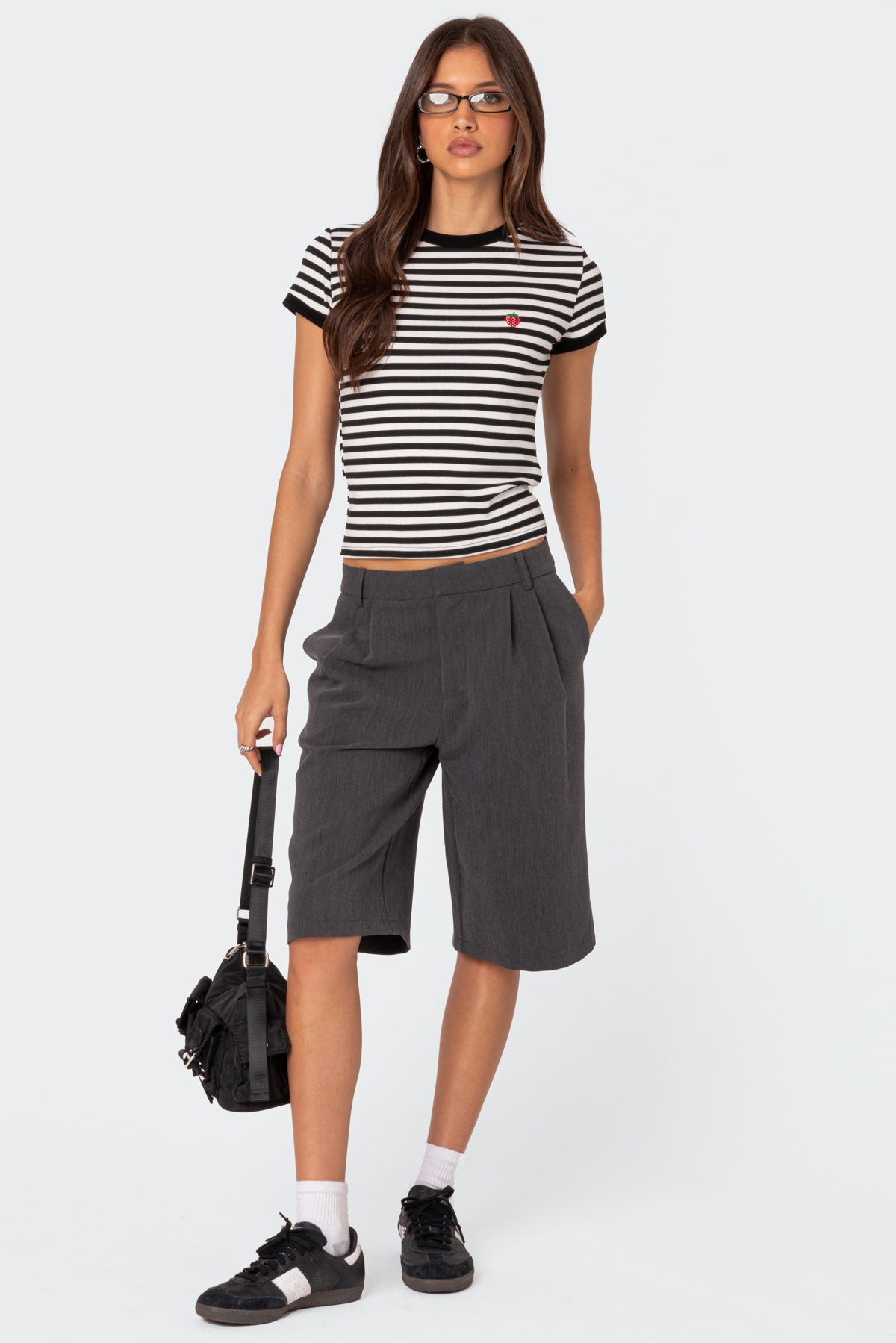 Aelia Bermuda Trouser Shorts-Milans Time