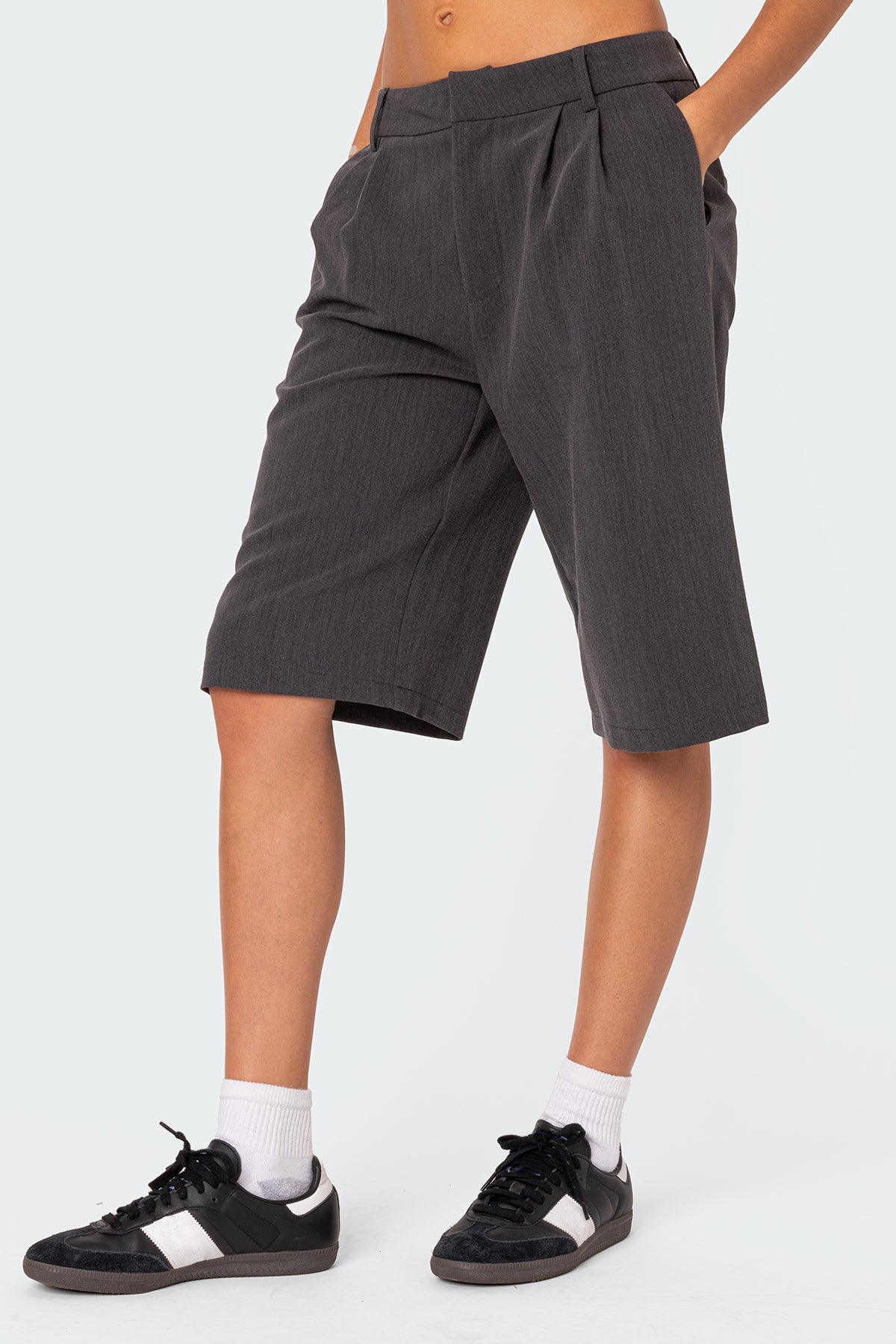 Aelia Bermuda Trouser Shorts-Milans Time
