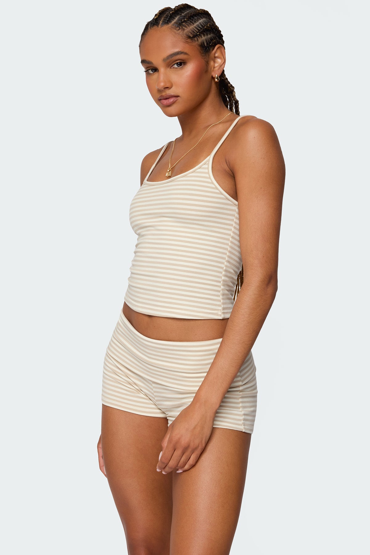 Kodi Striped Tank Top-Milans Time