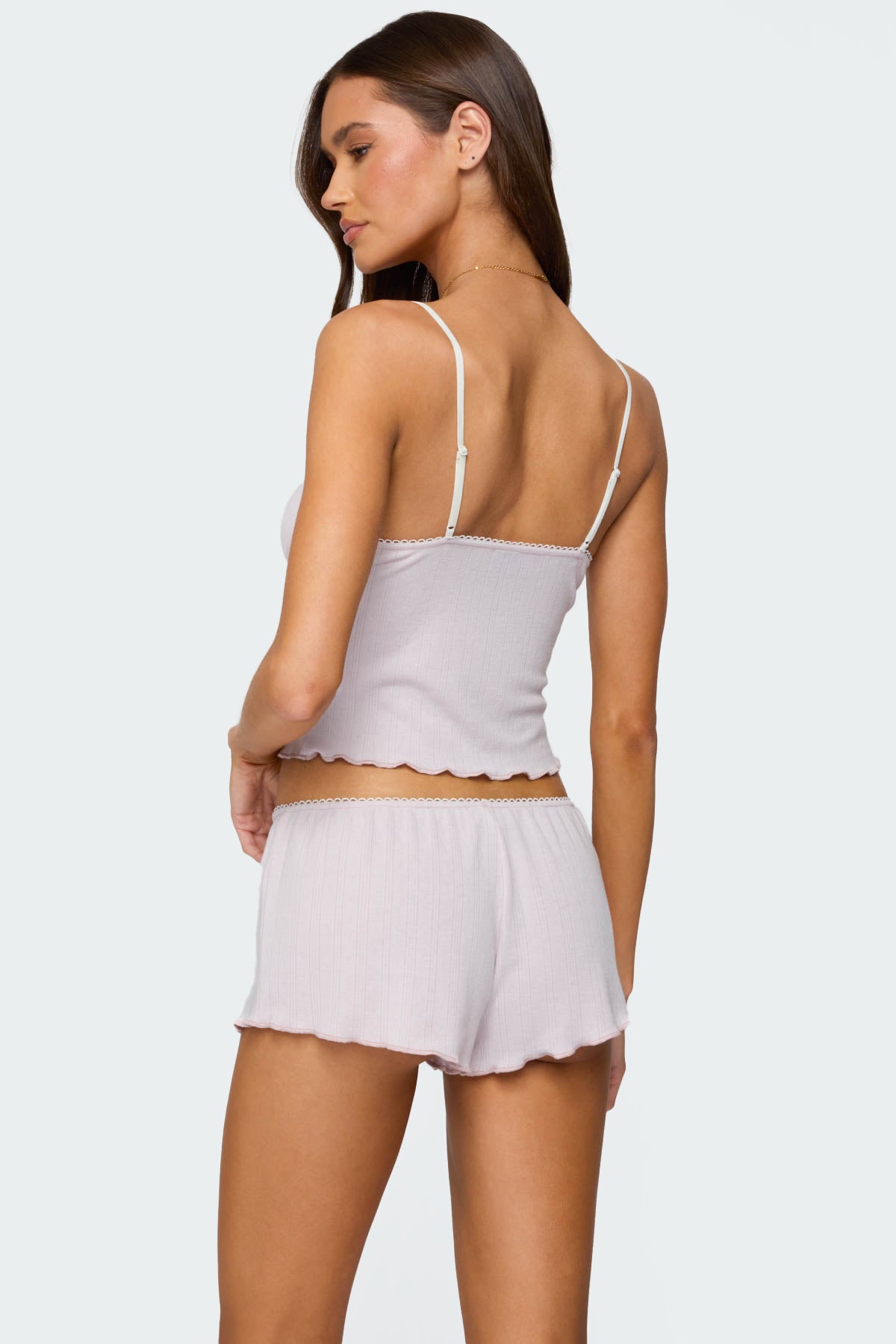 Sephi Lacey Pointelle Tank Top-Milans Time