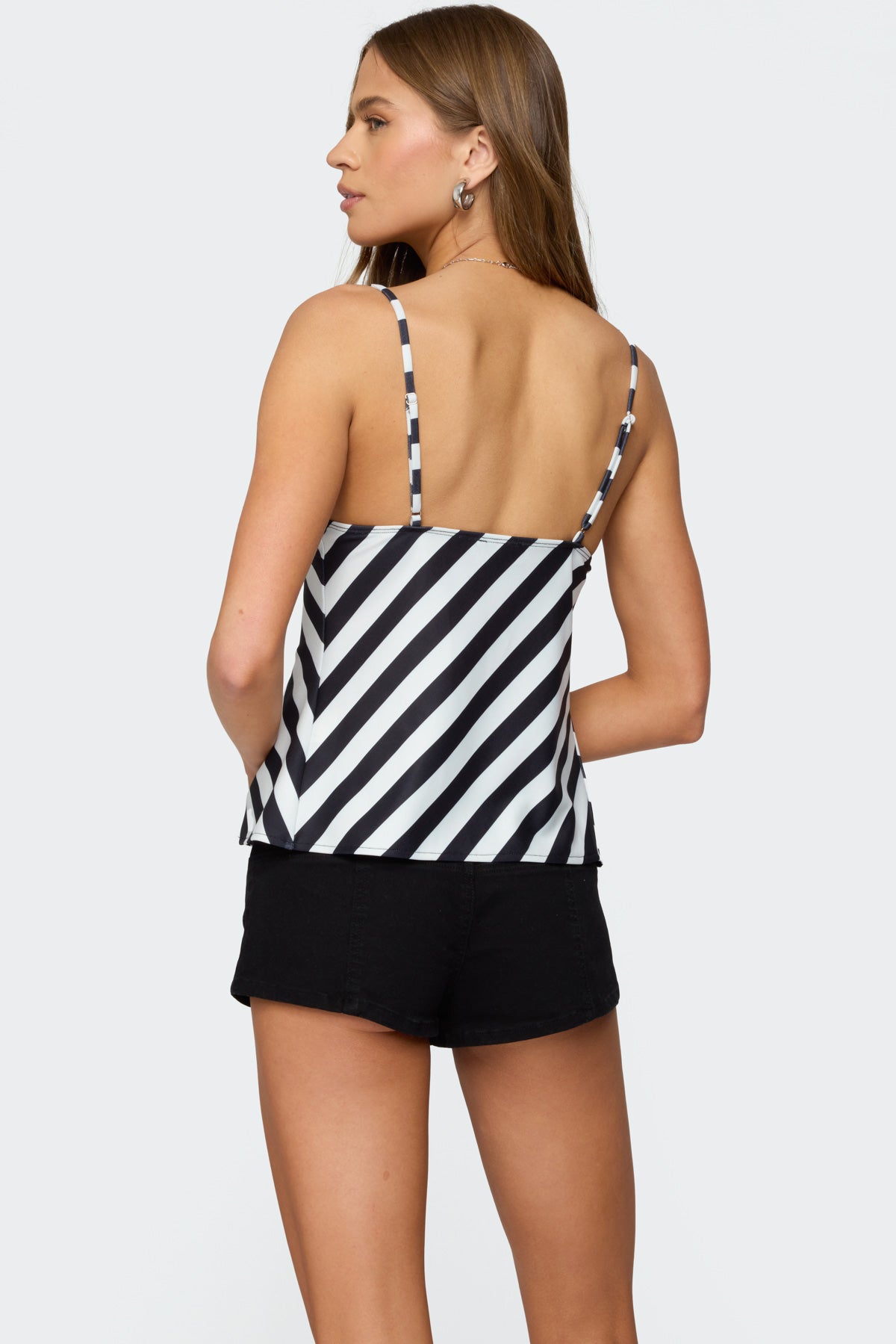 Nix Striped Split Front Top-Milans Time