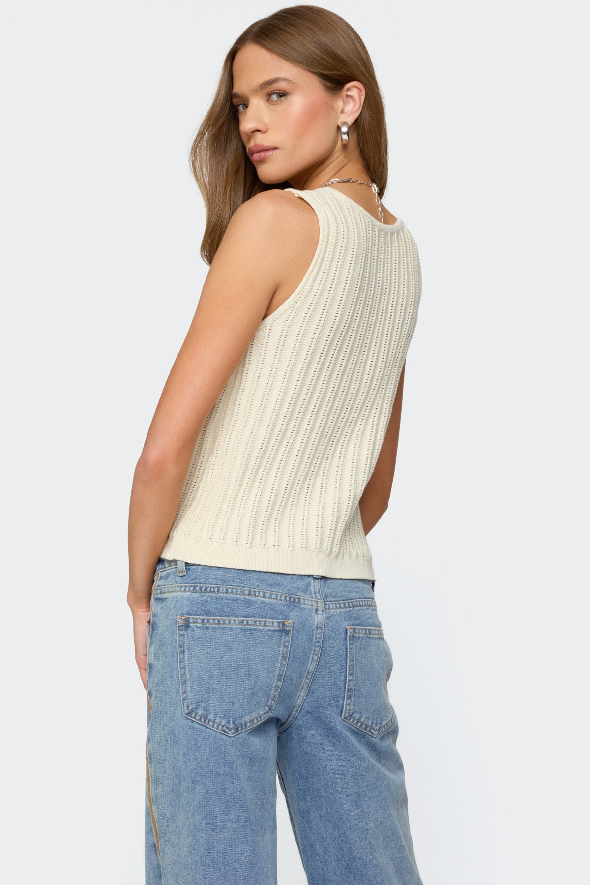 Verona Split Front Knit Top-Milans Time