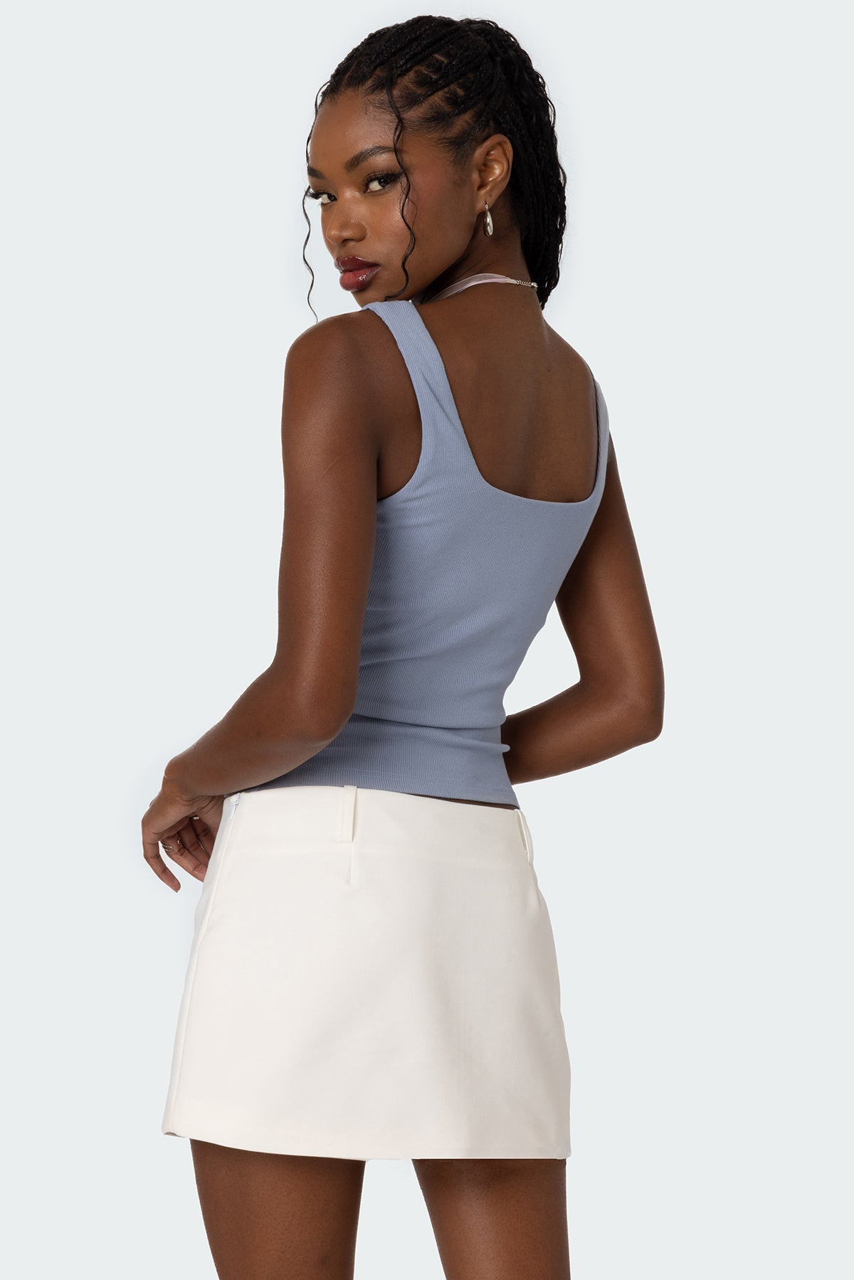 Lola Ribbed Tank Top-Milans Time