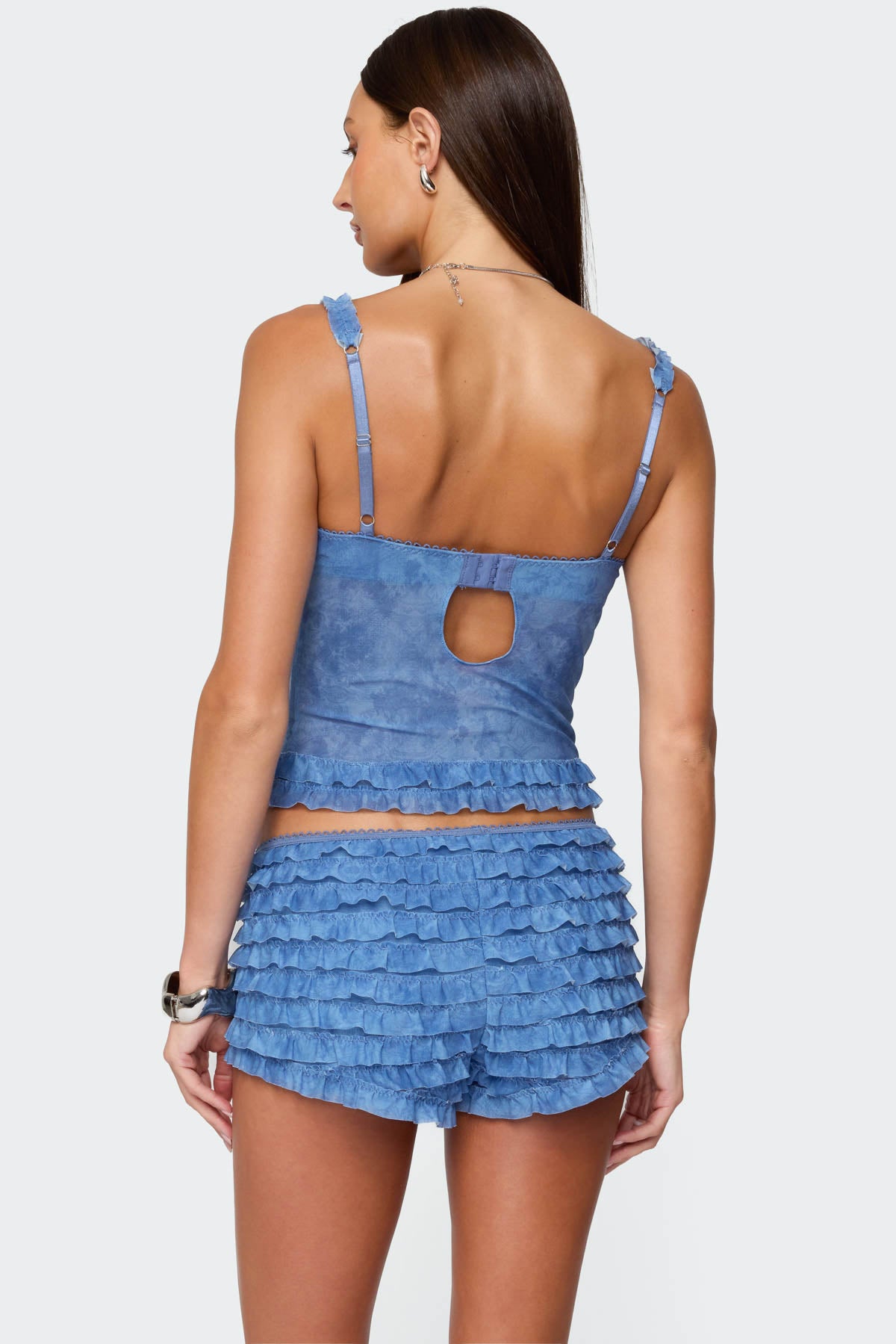 Shailee Ruffled Bra Top-Milans Time