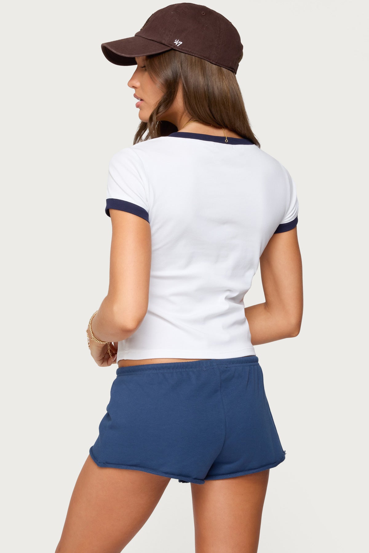 Santa Monica V Neck T Shirt-Milans Time