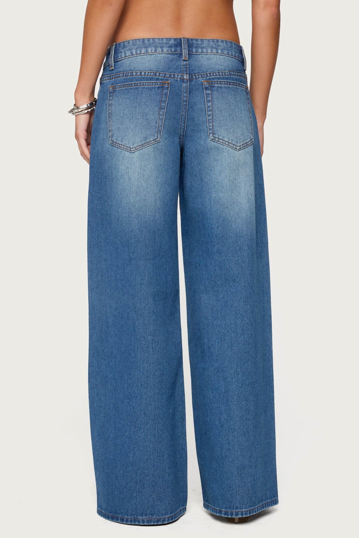 Linden Low Rise Baggy Jeans-Milans Time