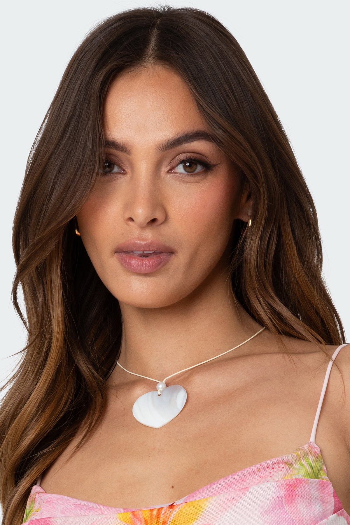 Heart Cord Necklace-Milans Time