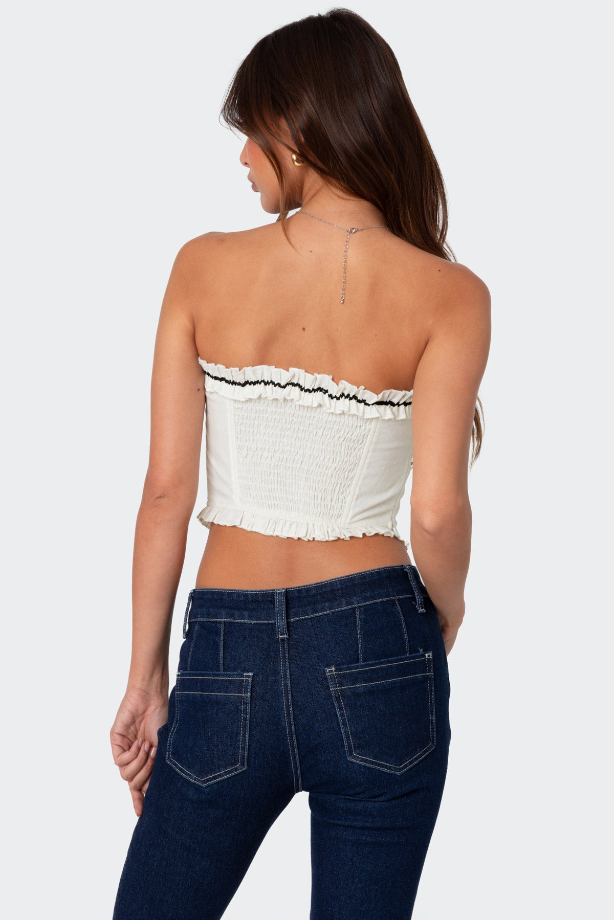 Coralie Ruffled Corset-Milans Time