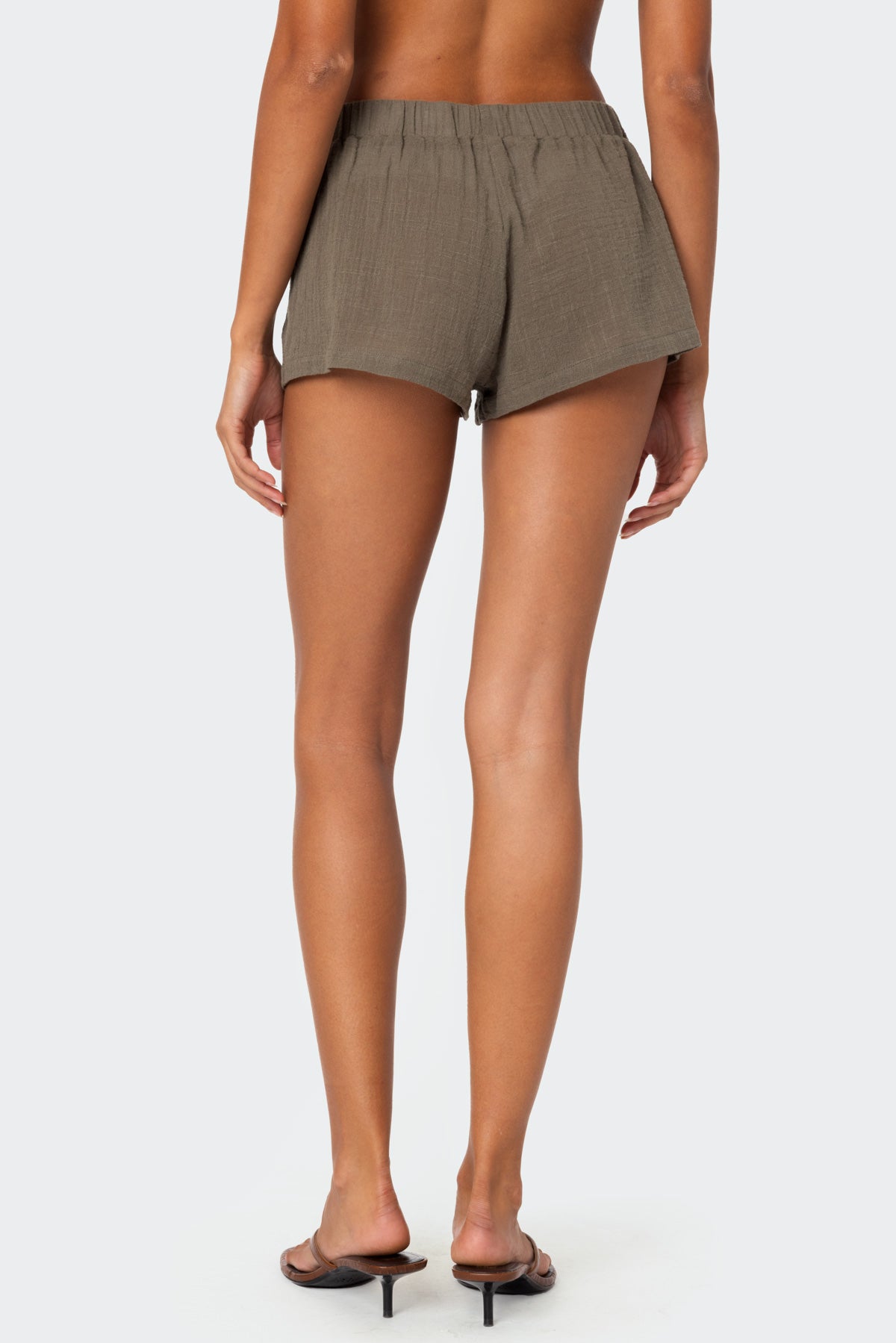 Harleigh Linen Look Shorts-Milans Time