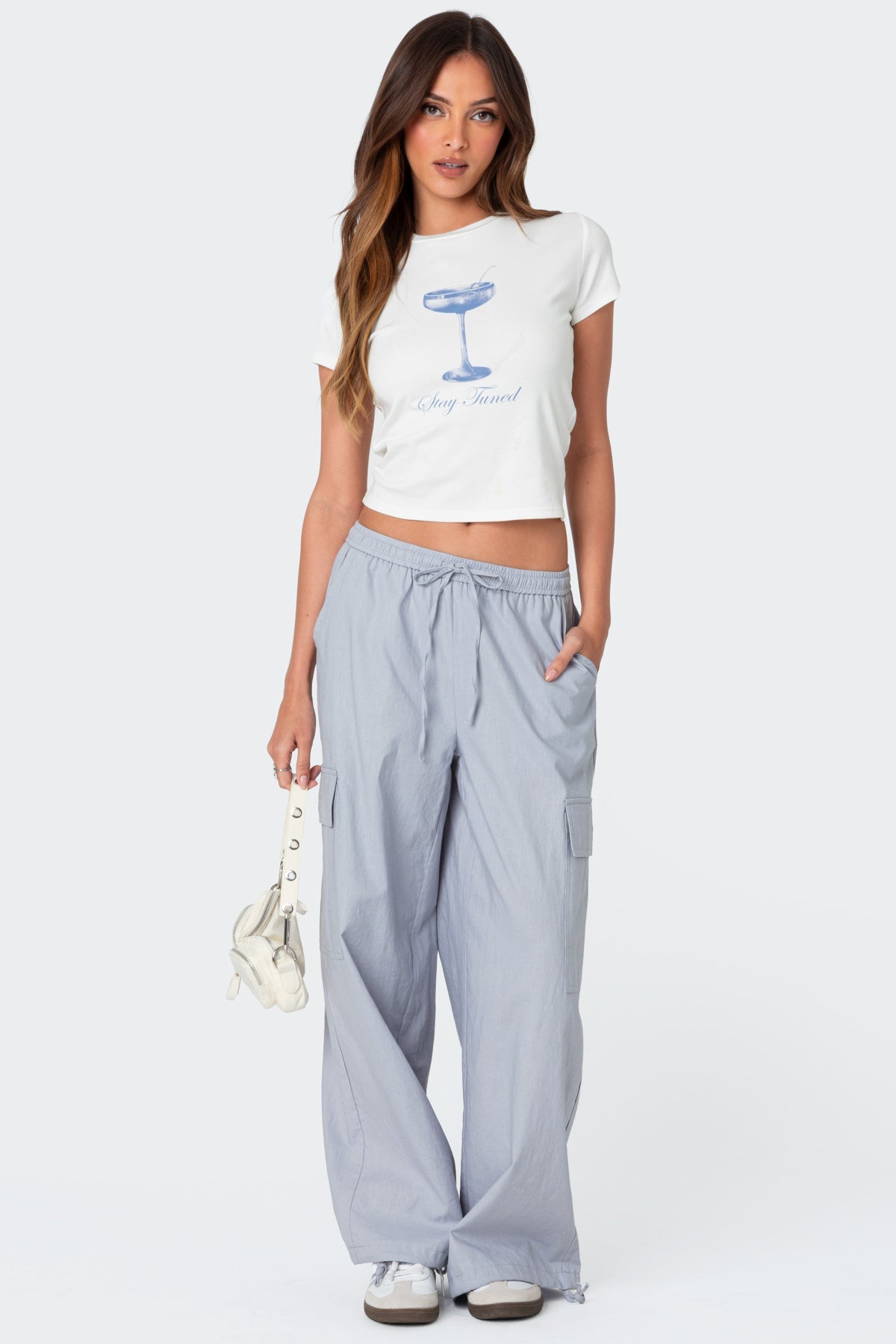 Phoenix Linen Look Cargo Pants-Milans Time