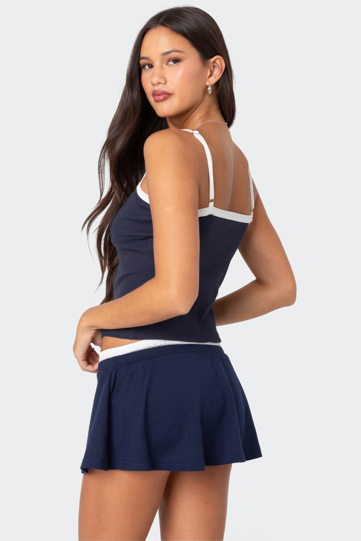 Baxter Button Front Ribbed Tank Top-Milans Time