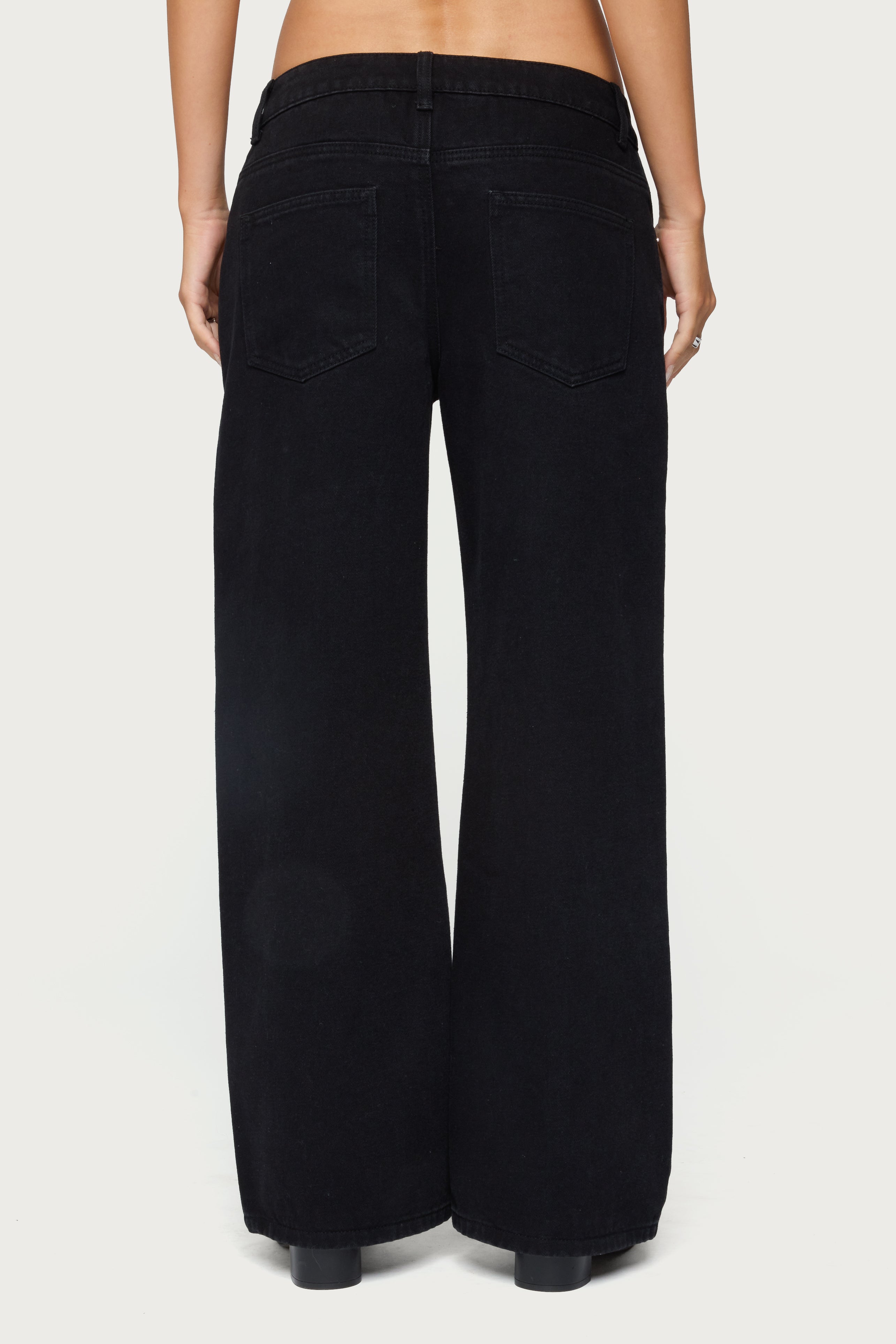 Petite Daytime Low Rise Baggy Jeans-Milans Time