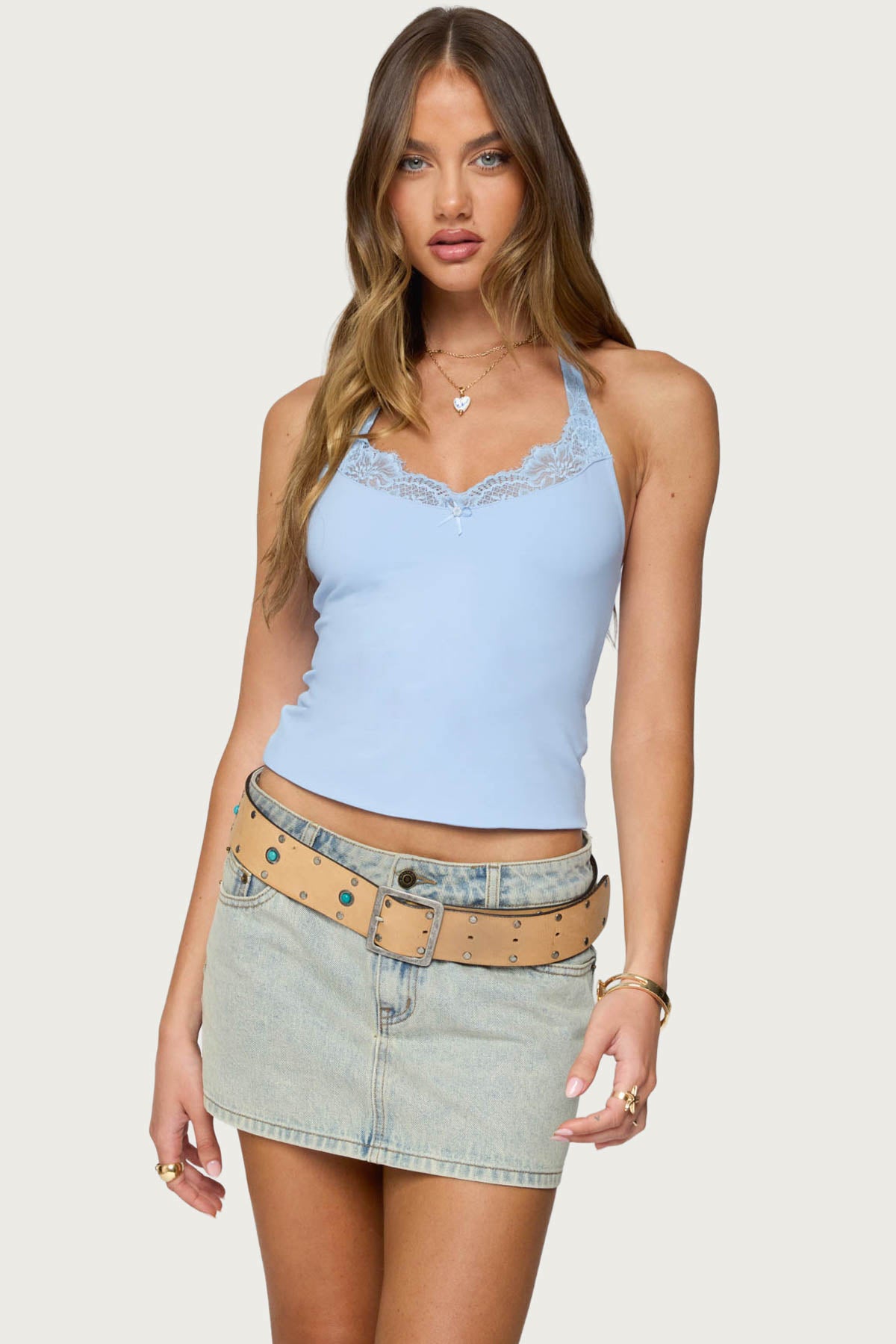 Jordie Lacey Halter Top-Milans Time