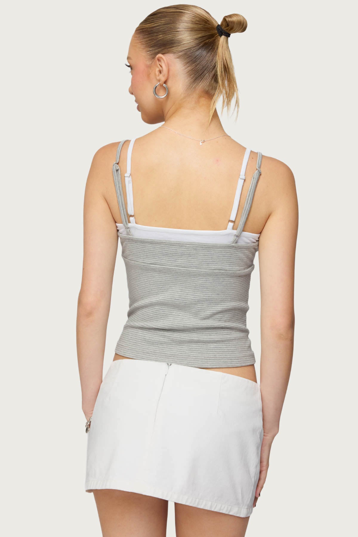 Lilian Layered Striped Tank Top-Milans Time