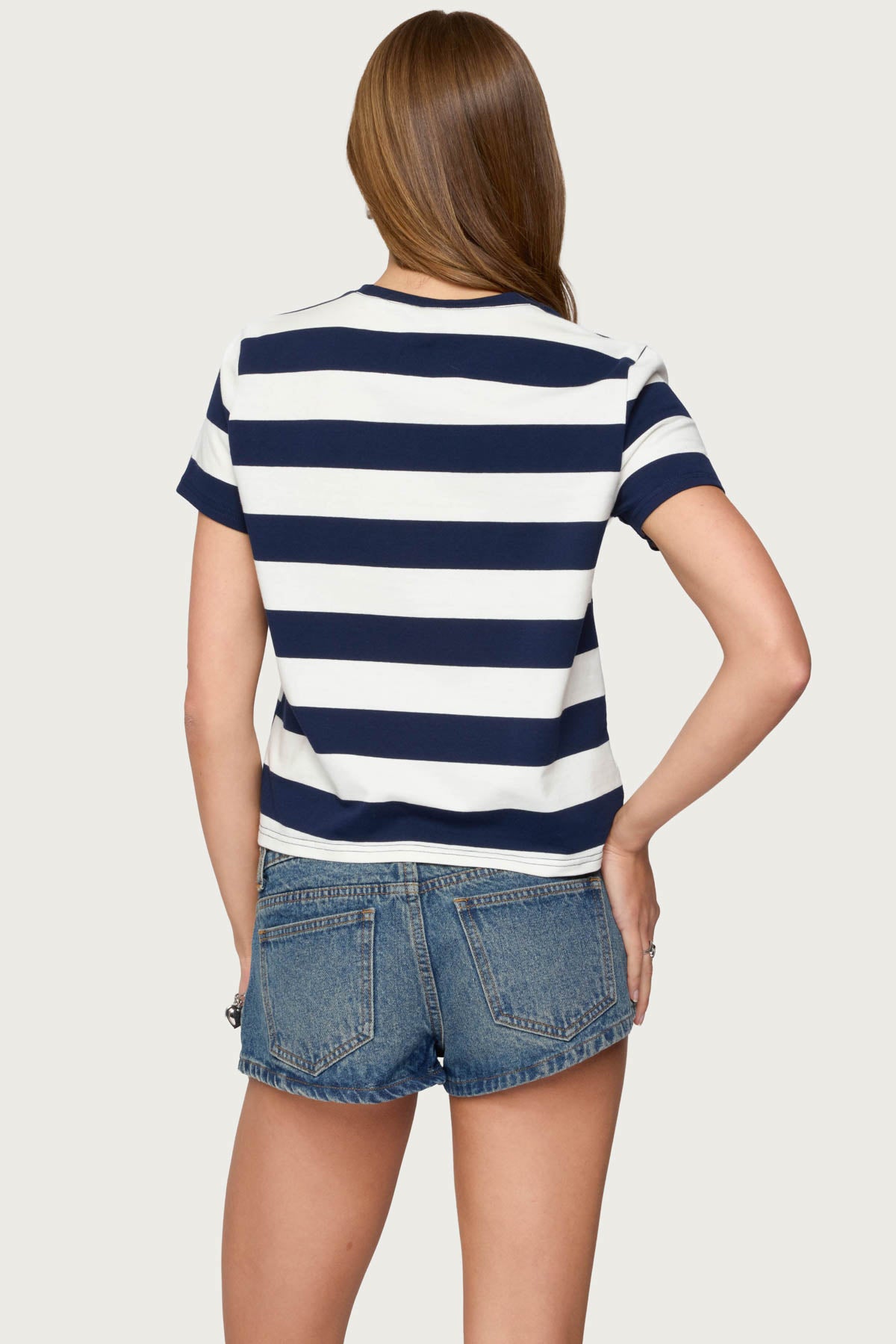 Valetta Oversized Striped T Shirt-Milans Time